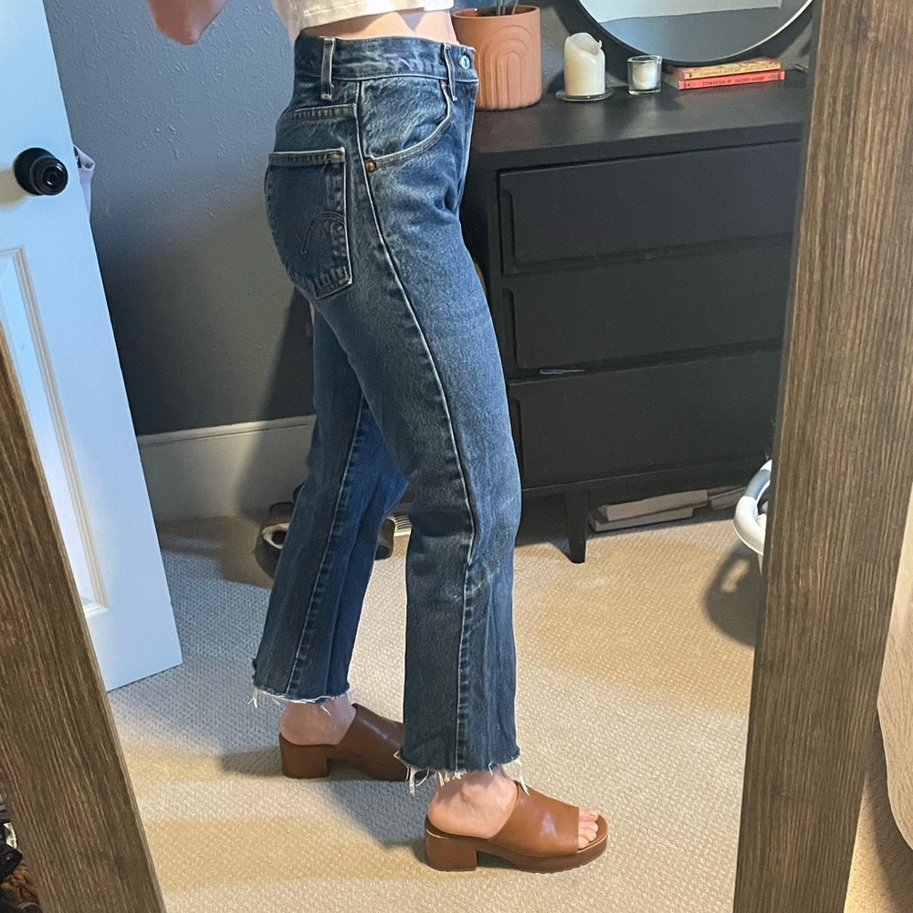 Vintage redone Levi’s.